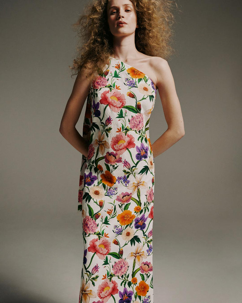 Lani Jacquard Maxi Dress - Botanica