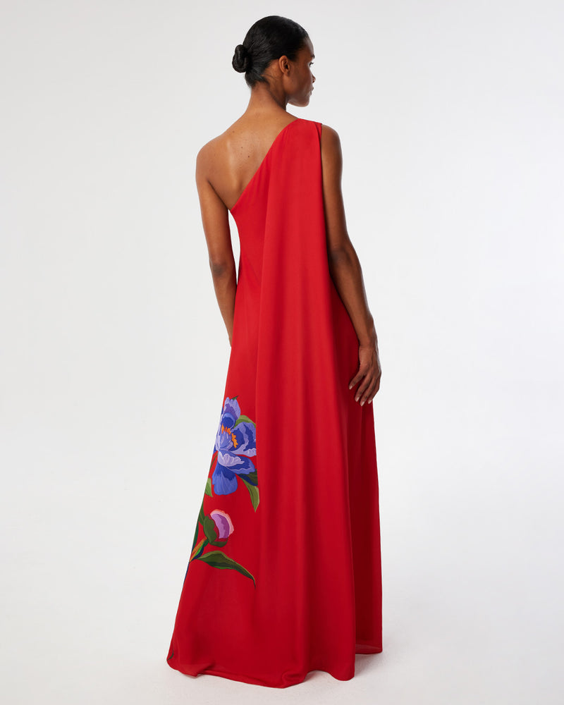Lani Crepe Maxi Dress - Floral