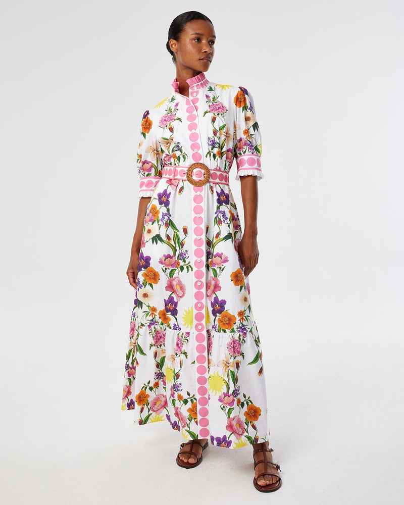 Marni Cotton Maxi Dress - Botanica