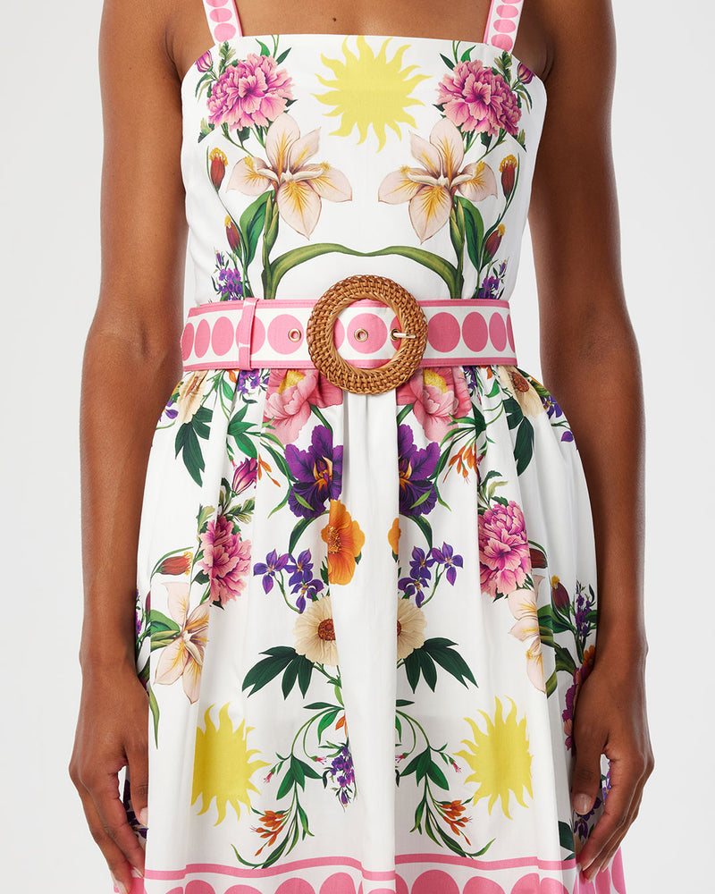 Ninet Cotton Midi Dress - Botanica