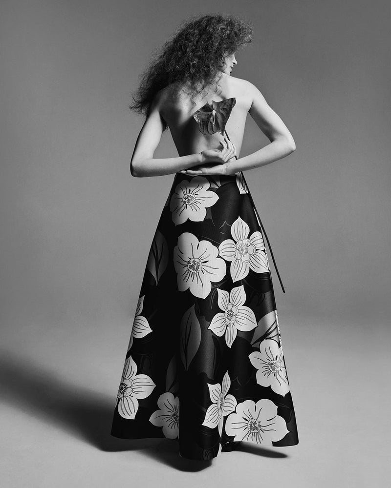 Bellamy Taffeta Skirt - Obscura