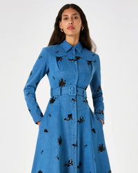 Briele Denim Dress - Blue media 3