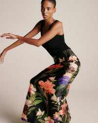 Paz Taffeta Skirt - Majestic Black media 1