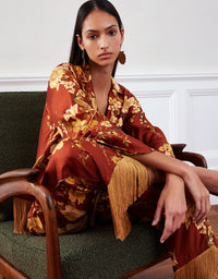 Calliope Twill Jacket - Cherry Blossom Brown