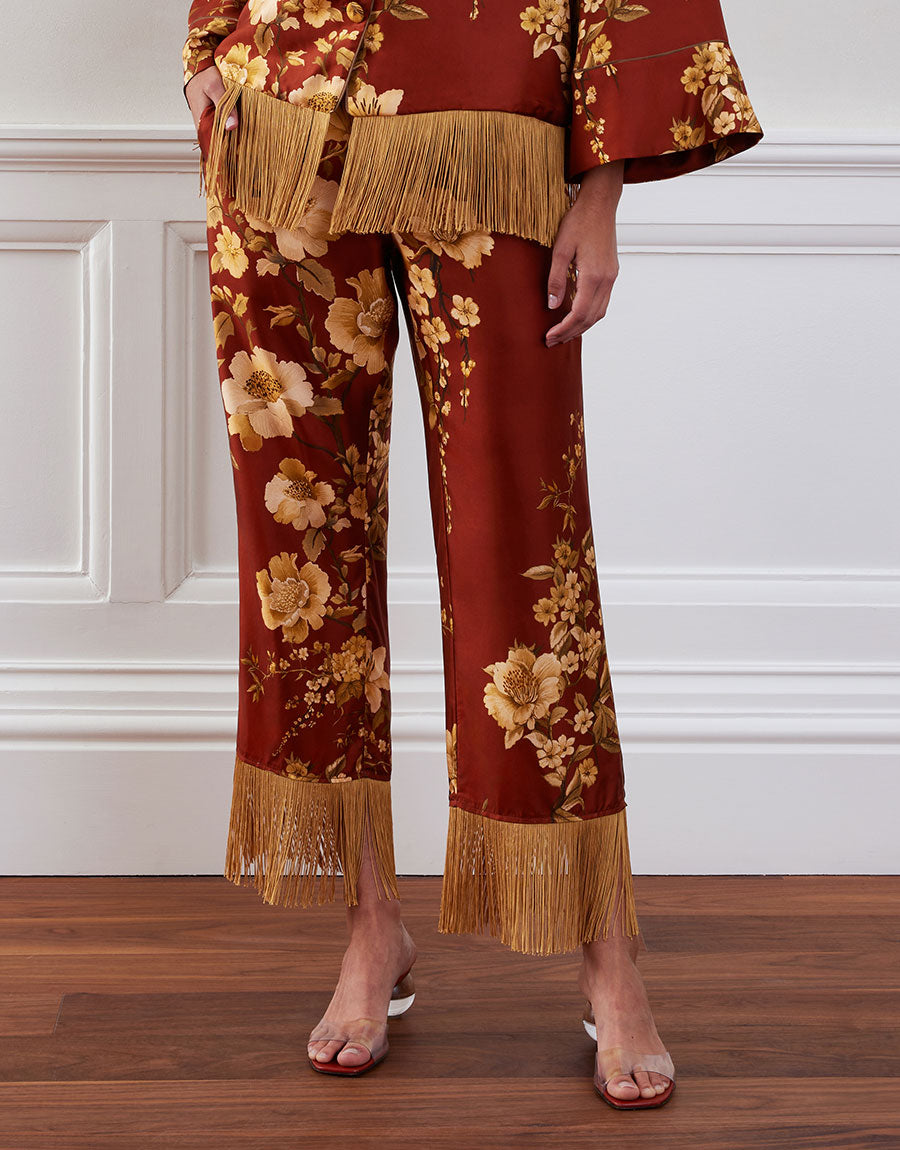 Haven Twill Trouser - Cherry Blossom Brown