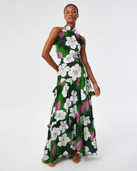 Tatiana Crepe Maxi Dress - Obscura