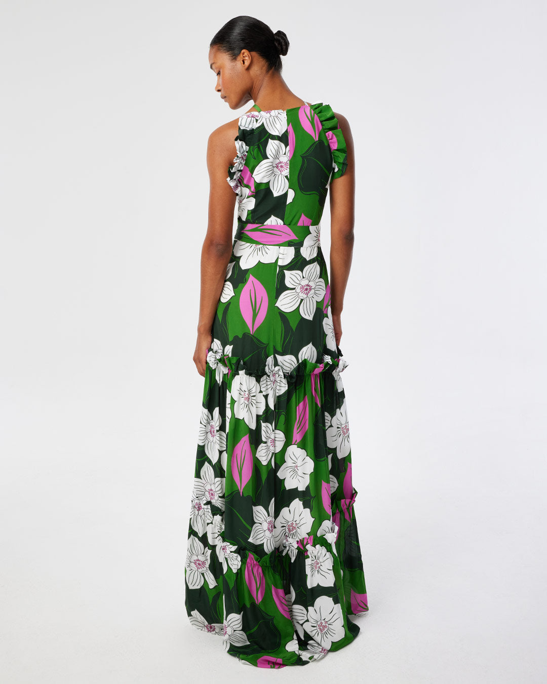Tatiana Crepe Maxi Dress - Obscura