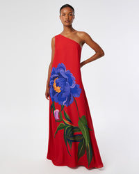 Lani Crepe Maxi Dress - Floral