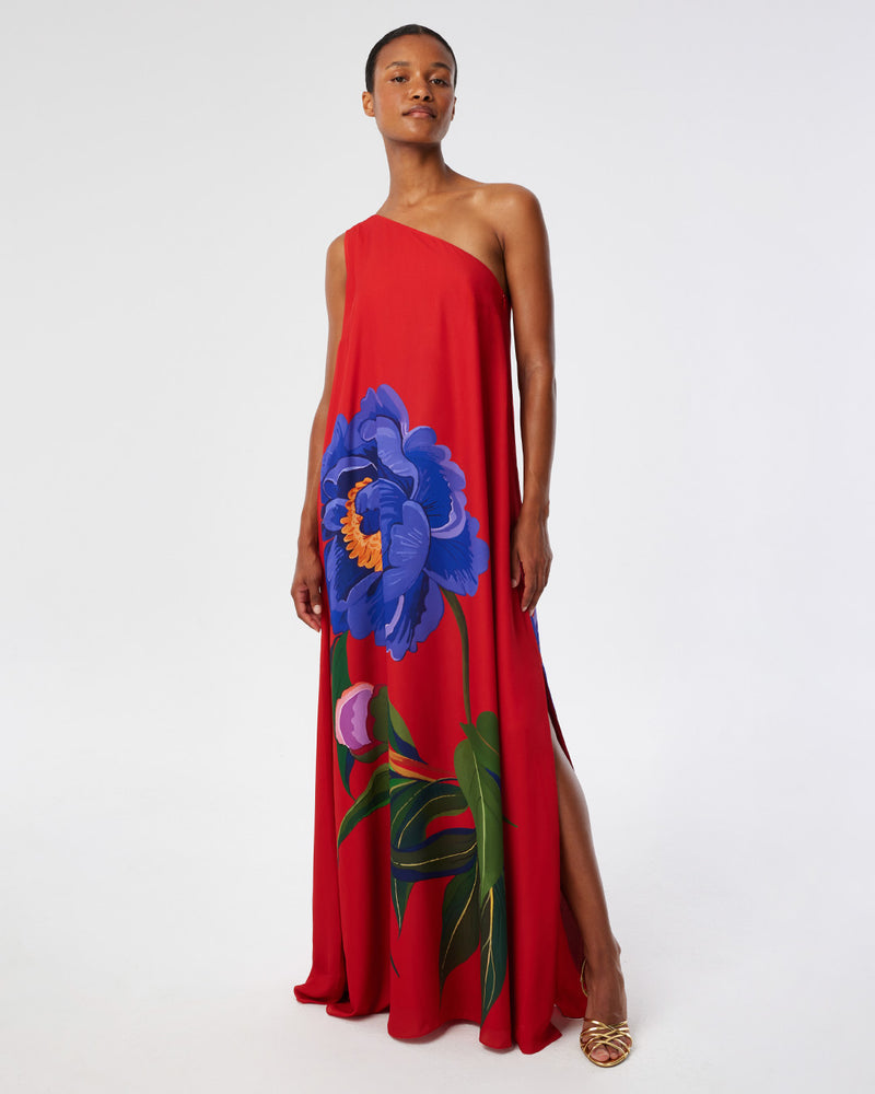 Lani Crepe Maxi Dress - Floral