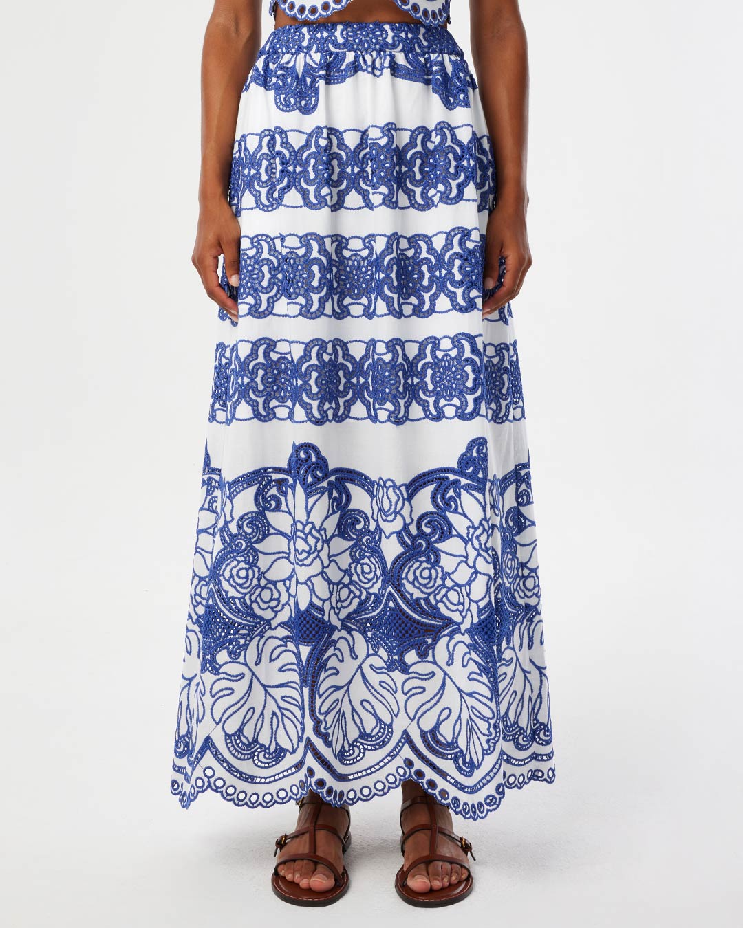 Belan Skirt Lace - Blue