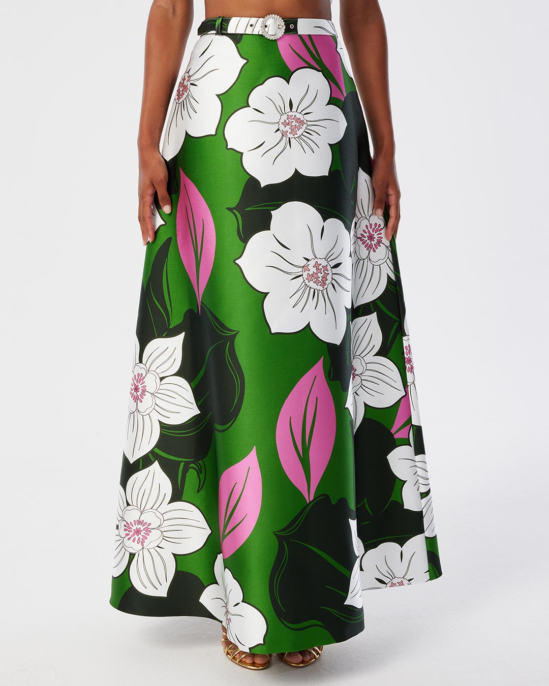 Bellamy Taffeta Skirt - Obscura