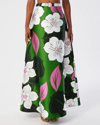 Bellamy Taffeta Skirt - Obscura