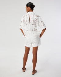 Bizzy Lace Shorts - White media 3