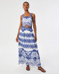 Delia Lace Top - White media 2