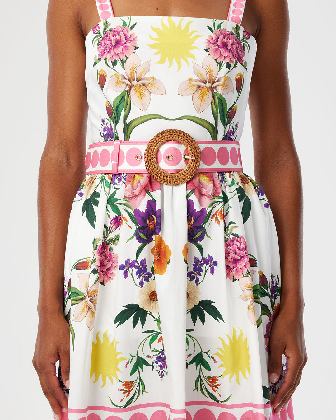 Ninet Cotton Midi Dress - Botanica media 4