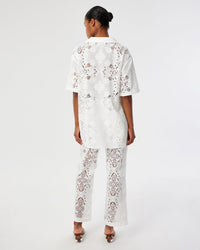 Joshua Lace Trouser - White media 3