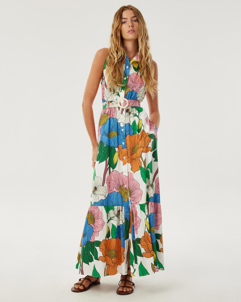 Biba Cotton Maxi Dress - Salento media 2