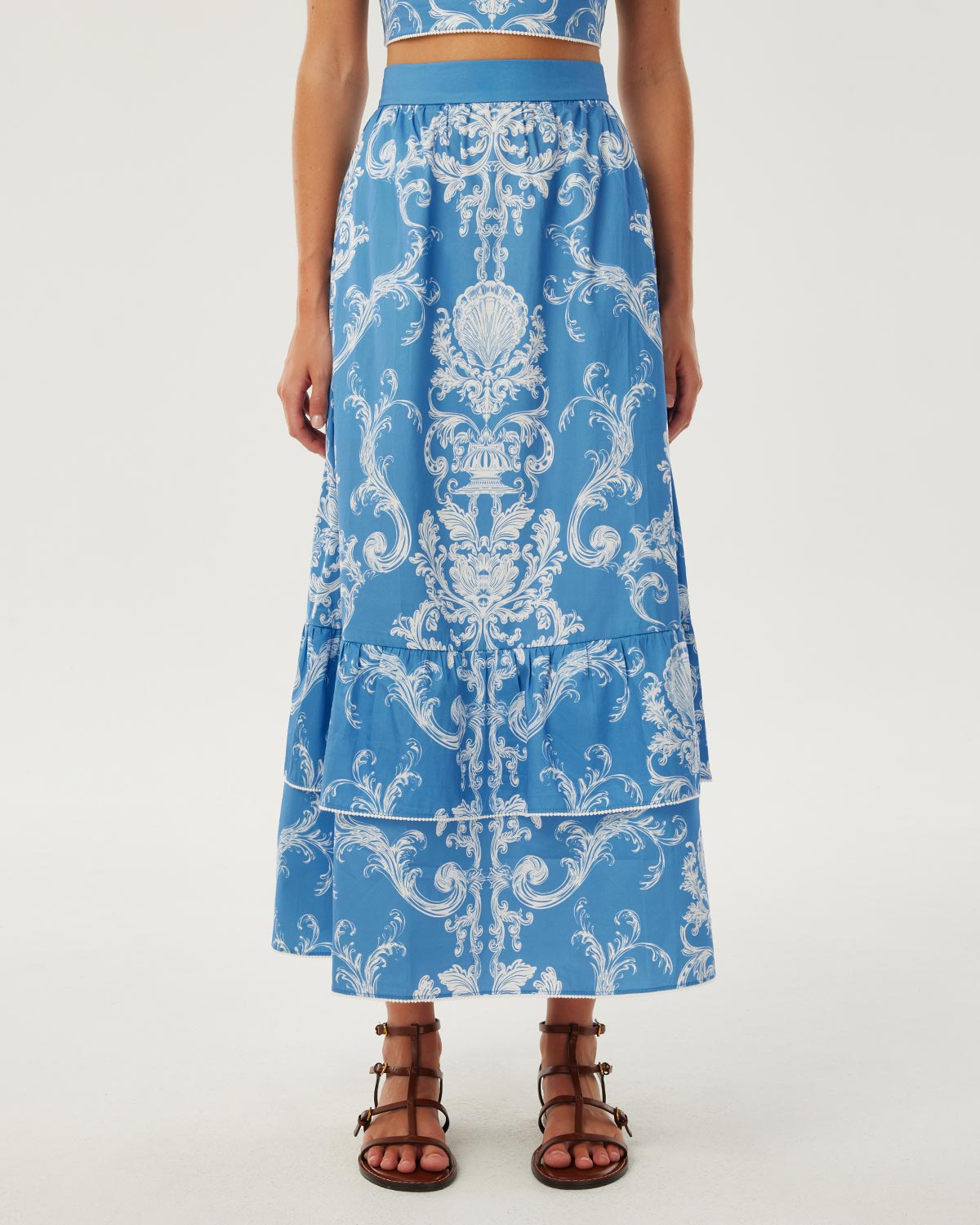 Paulina Cotton Skirt - Barocco media 2
