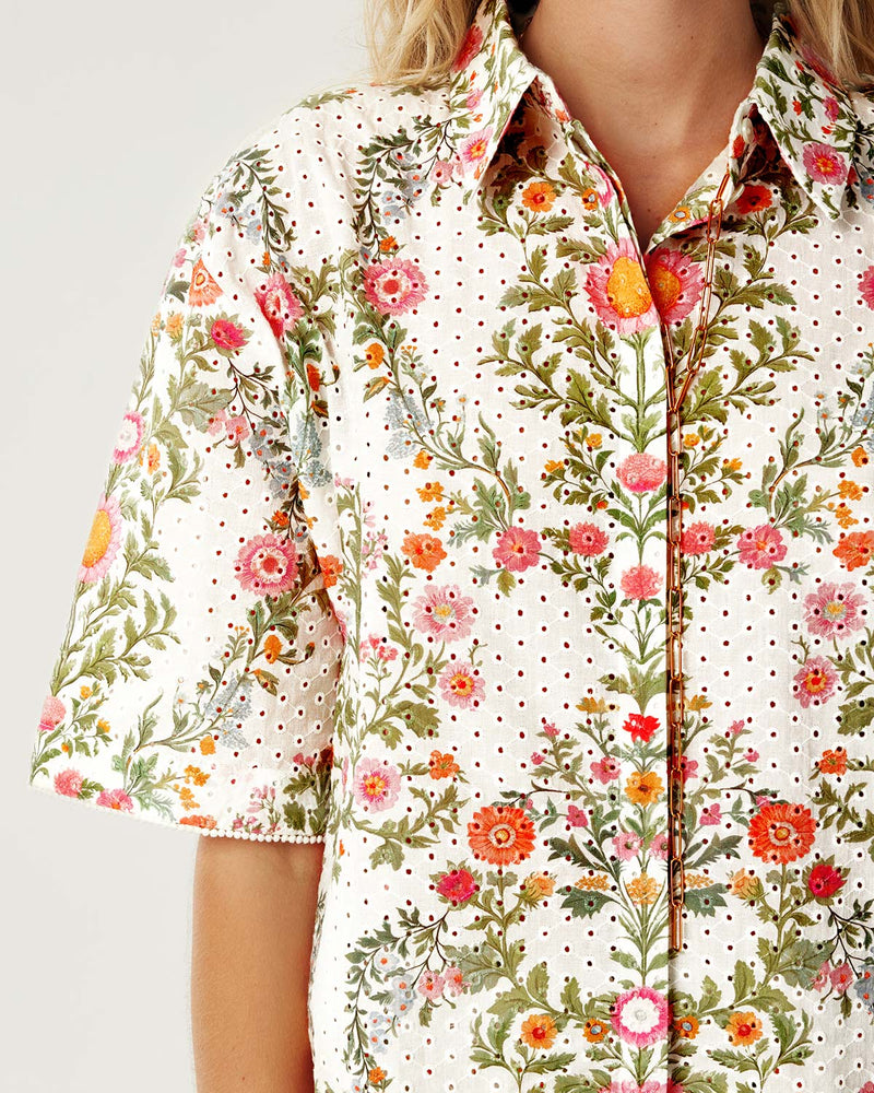 Akari Broderie Anglaise Top - Botanic Eden media 4