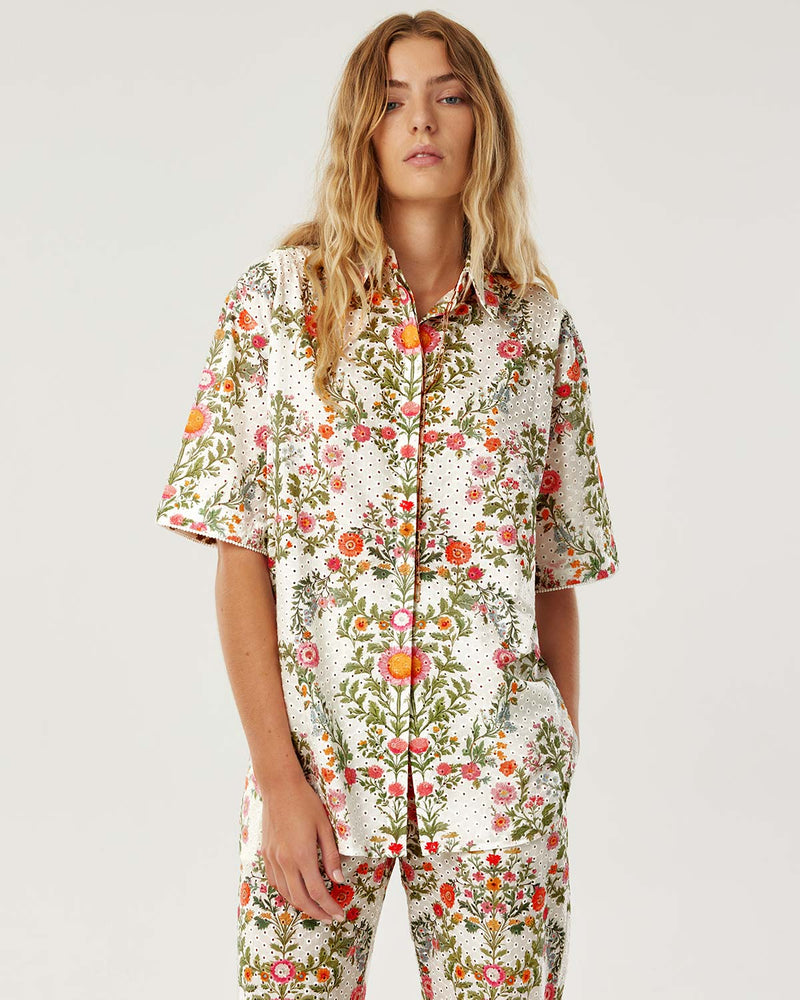 Akari Broderie Anglaise Top - Botanic Eden media 1