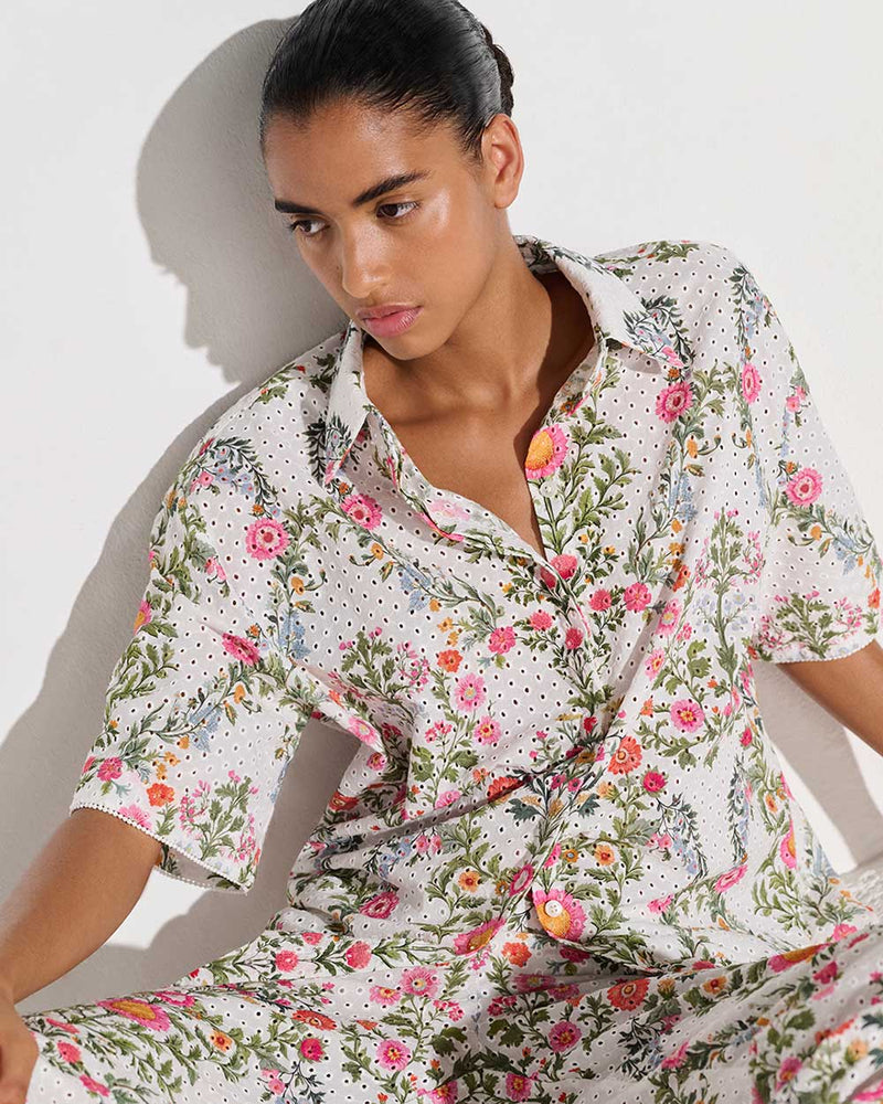 Akari Broderie Anglaise Top - Botanic Eden media 5