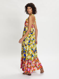 Mila Multi Floral Maxi Dress – Multicolour